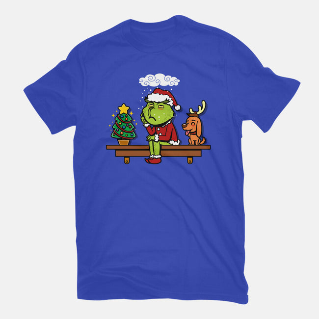 Grinch On The Shelf-Mens-Premium-Tee-Boggs Nicolas