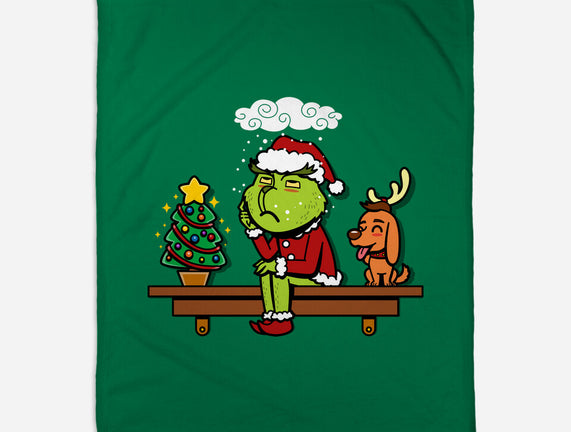 Grinch On The Shelf