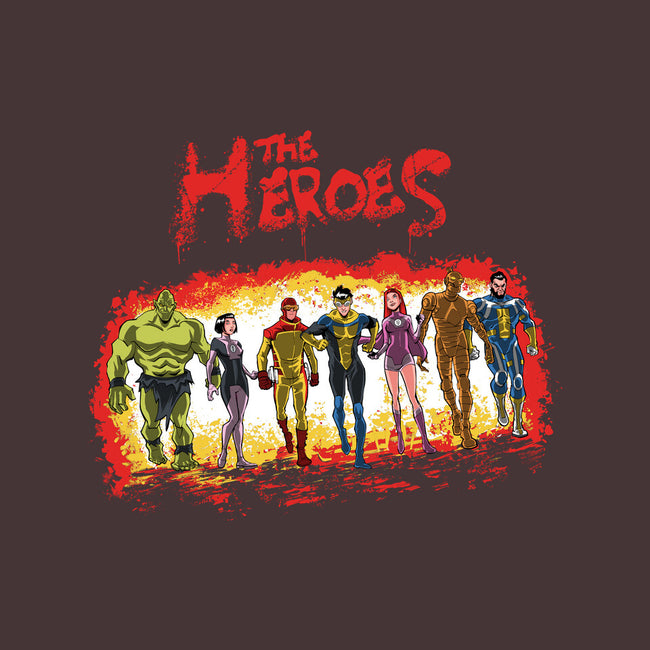 The Heroes-None-Polyester-Shower Curtain-zascanauta