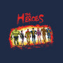 The Heroes-None-Removable Cover-Throw Pillow-zascanauta