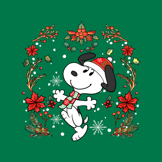 Christmas Snoopy-None-Polyester-Shower Curtain-JamesQJO