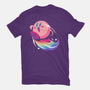 Sweet Rainbow-Womens-Fitted-Tee-BlancaVidal