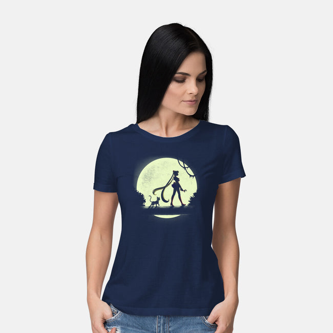 The Sailor Queen-Womens-Basic-Tee-BlancaVidal