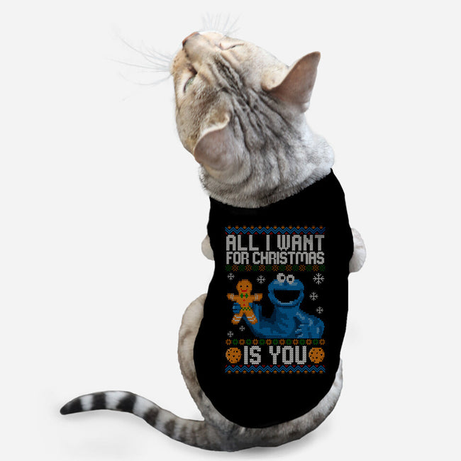 All I Want For Christmas Is You-Cat-Basic-Pet Tank-NMdesign