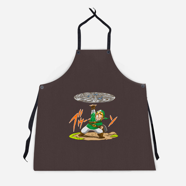 Destructo Sword-Unisex-Kitchen-Apron-joerawks