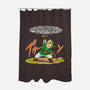 Destructo Sword-None-Polyester-Shower Curtain-joerawks