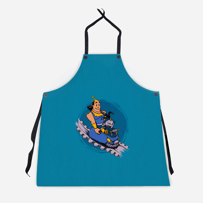 Emperor New Rollercoaster-Unisex-Kitchen-Apron-Studio Mootant