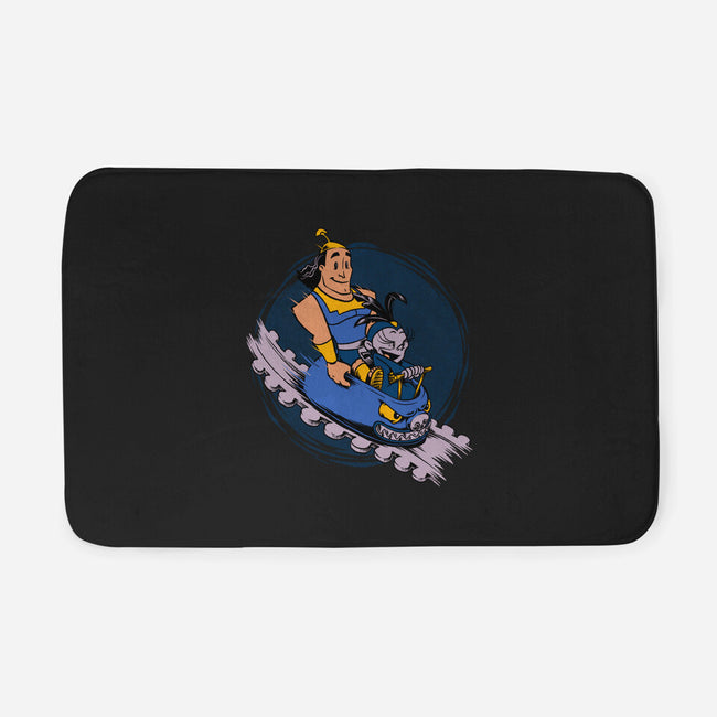 Emperor New Rollercoaster-None-Memory Foam-Bath Mat-Studio Mootant