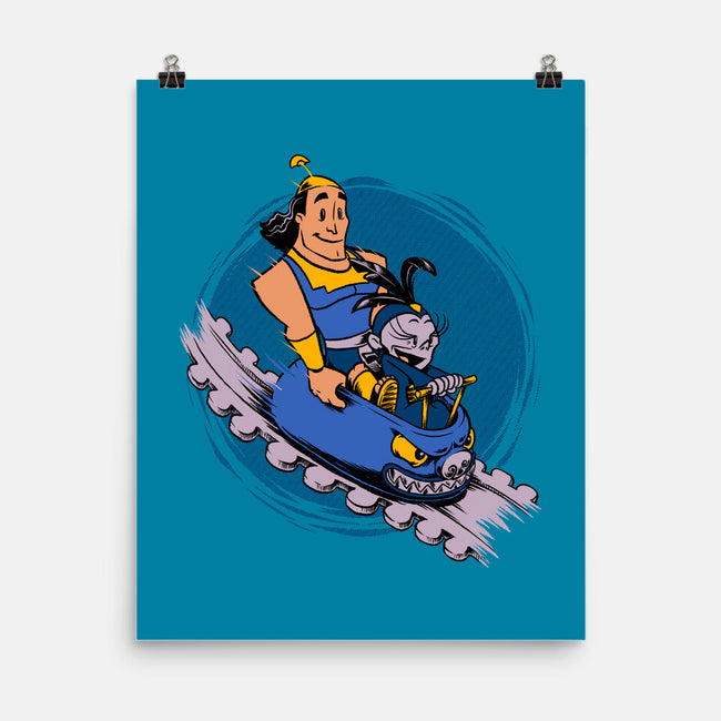 Emperor New Rollercoaster-None-Matte-Poster-Studio Mootant