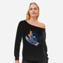 Emperor New Rollercoaster-Womens-Off Shoulder-Sweatshirt-Studio Mootant