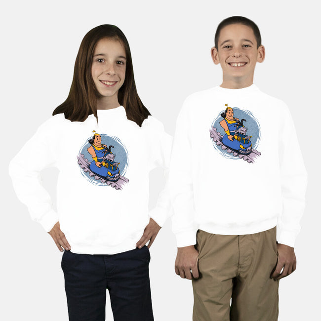 Emperor New Rollercoaster-Youth-Crew Neck-Sweatshirt-Studio Mootant