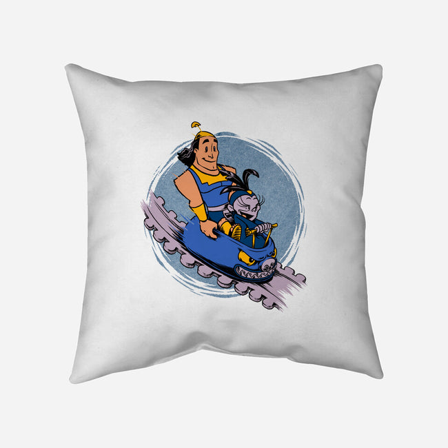 Emperor New Rollercoaster-None-Removable Cover-Throw Pillow-Studio Mootant