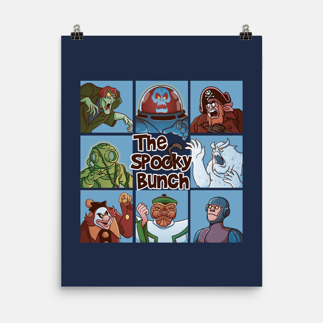 Spooky Bunch-None-Matte-Poster-Skullpy