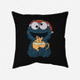 Gingerbread Monster-None-Removable Cover-Throw Pillow-Claudia