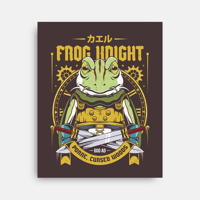 Glenn Frog Knight-None-Stretched-Canvas-Alundrart