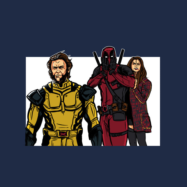 Distracted Deadpool-None-Fleece-Blanket-AndreusD