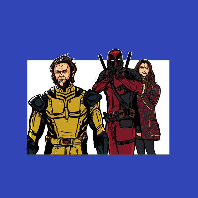 Distracted Deadpool-None-Fleece-Blanket-AndreusD