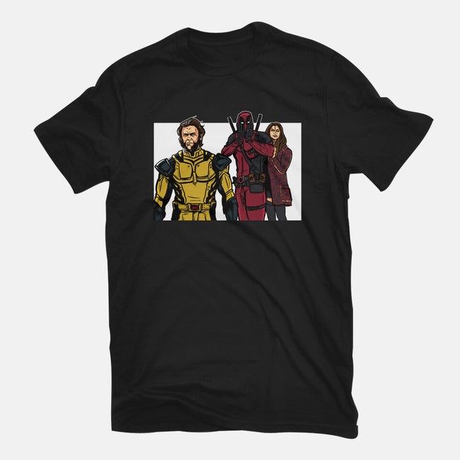 Distracted Deadpool-Mens-Premium-Tee-AndreusD