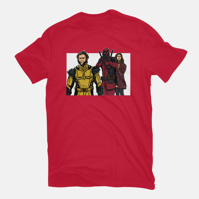 Distracted Deadpool-Youth-Basic-Tee-AndreusD