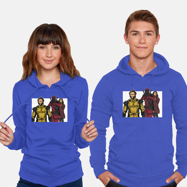 Distracted Deadpool-Unisex-Pullover-Sweatshirt-AndreusD