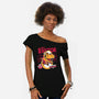 Baby Raptor-Womens-Off Shoulder-Tee-estudiofitas