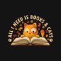 All I Need Is Books And Cats-Mens-Premium-Tee-erion_designs