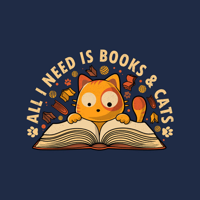 All I Need Is Books And Cats-Youth-Basic-Tee-erion_designs