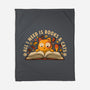 All I Need Is Books And Cats-None-Fleece-Blanket-erion_designs