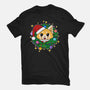 An Aggressively Merry Christmas-Unisex-Basic-Tee-Alexhefe