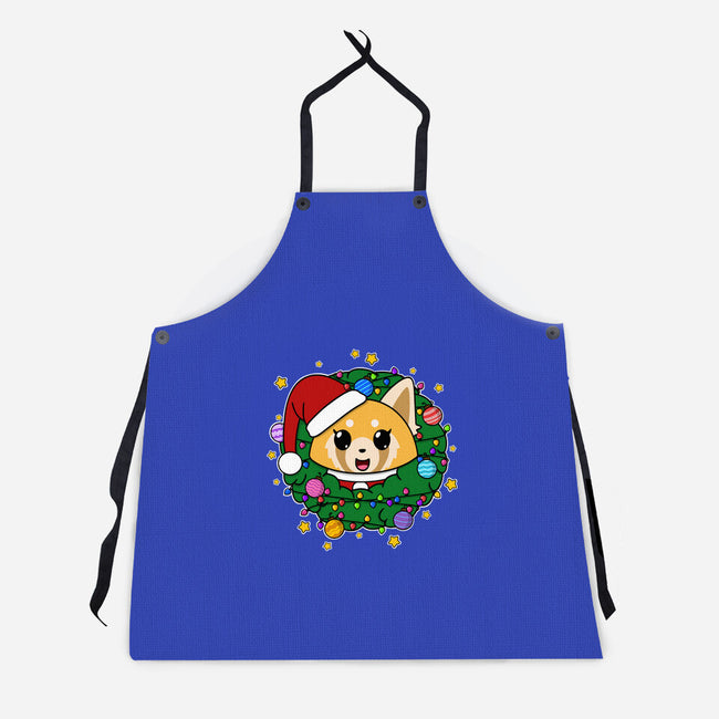 An Aggressively Merry Christmas-Unisex-Kitchen-Apron-Alexhefe