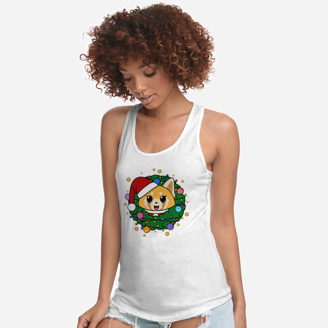 An Aggressively Merry Christmas-Womens-Racerback-Tank-Alexhefe