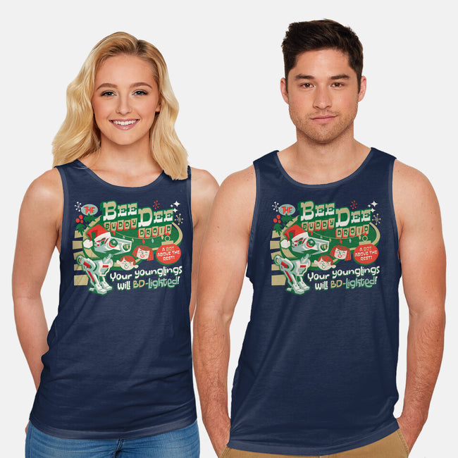 The Buddy Droid-Unisex-Basic-Tank-Wheels