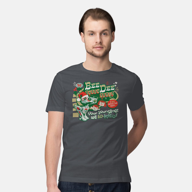 The Buddy Droid-Mens-Premium-Tee-Wheels