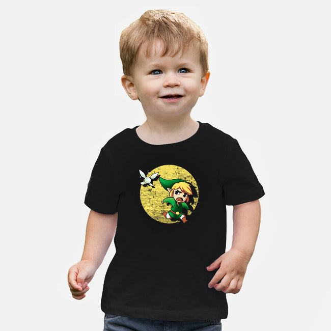 The Adventures Of Link-Baby-Basic-Tee-BlancaVidal