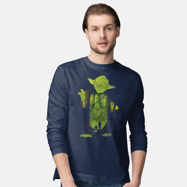 The Jedi Master-Mens-Long Sleeved-Tee-dalethesk8er