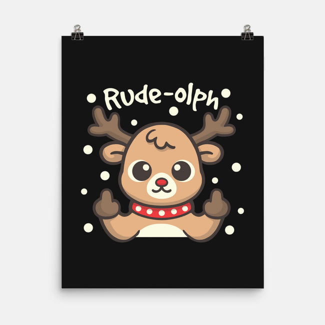 Rude Olph-None-Matte-Poster-NemiMakeit