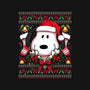 Snoopy Christmas Sweater-None-Removable Cover w Insert-Throw Pillow-JamesQJO