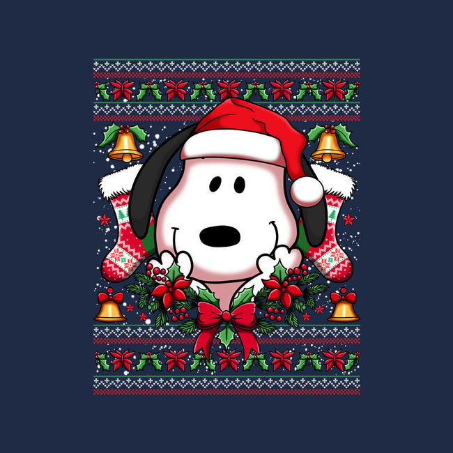 Snoopy Christmas Sweater-None-Polyester-Shower Curtain-JamesQJO