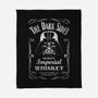 The Dark Side's Whiskey-None-Fleece-Blanket-NMdesign