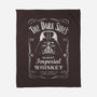 The Dark Side's Whiskey-None-Fleece-Blanket-NMdesign