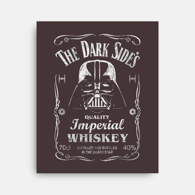 The Dark Side's Whiskey-None-Stretched-Canvas-NMdesign