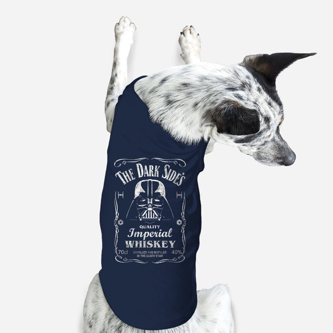 The Dark Side's Whiskey-Dog-Basic-Pet Tank-NMdesign