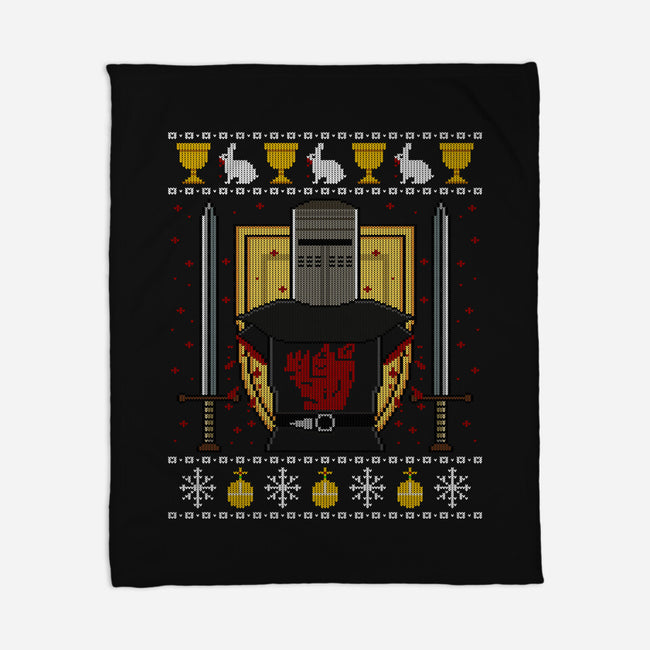 The Holiday Grail-None-Fleece-Blanket-drbutler