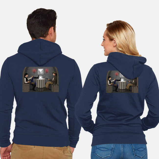 The Cantina Paradox-Unisex-Zip-Up-Sweatshirt-JCMaziu