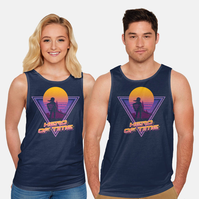 Neon Hero Of Time-Unisex-Basic-Tank-jrberger