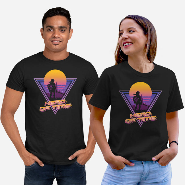 Neon Hero Of Time-Unisex-Basic-Tee-jrberger