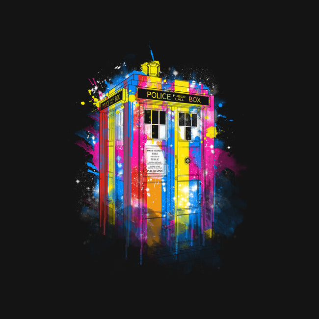 Rainbow Tardis-Womens-Racerback-Tank-kharmazero