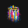 Rainbow Tardis-None-Polyester-Shower Curtain-kharmazero