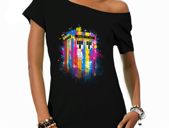 Rainbow Tardis