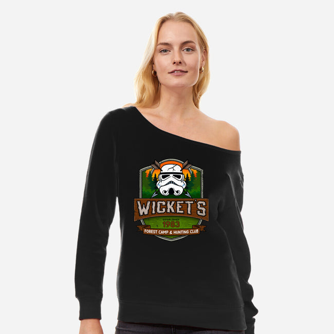 Wicket’s-Womens-Off Shoulder-Sweatshirt-drbutler